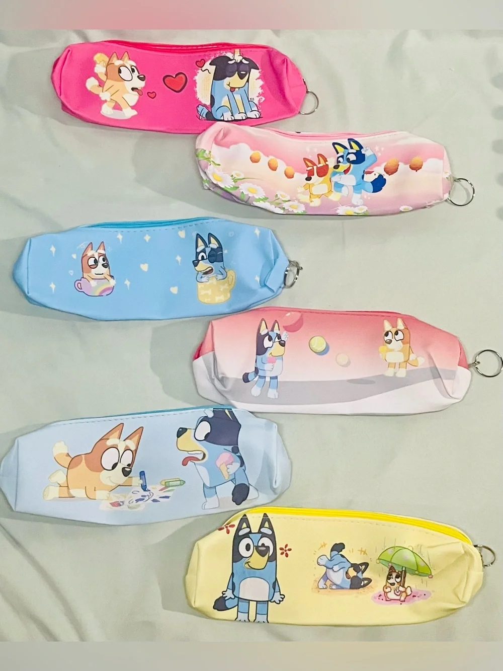 Bluey Case  6 Pack- Assorted Colors